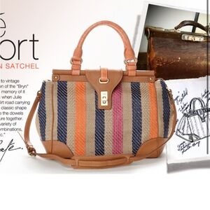 Rafe Colorful Striped Women's Handbag